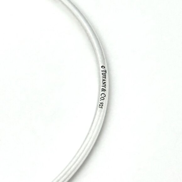 Tiffany & Co Wire Bangle Stacking Bracelet in Sterling Silver AUTHENTIC - Picture 3 of 6
